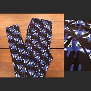 LulaRoe Giraffe or goat face TC leggings